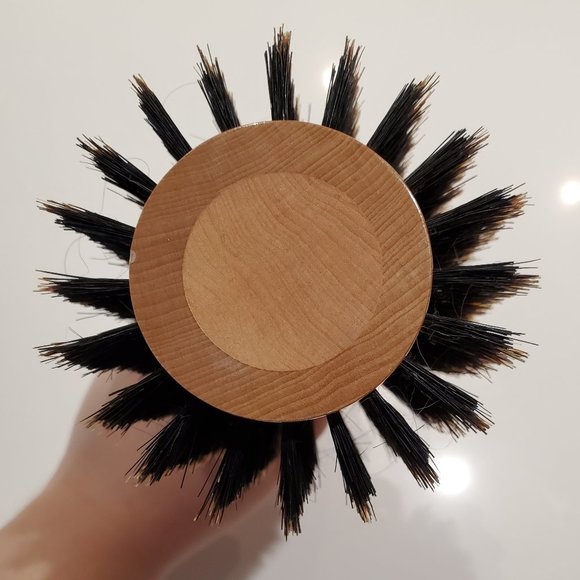 Boar Bristle 3.5 inch Round Wood Styling Brush - Picture 3 of 4